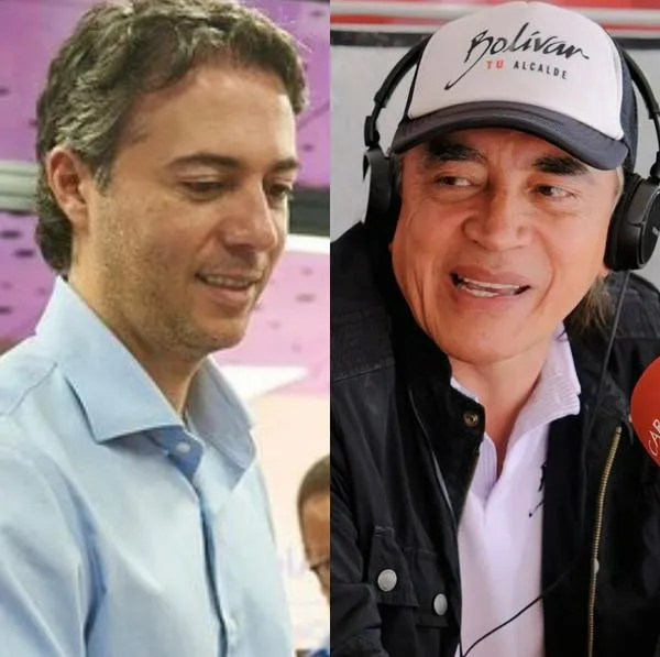 Gustavo Bolívar y Daniel Quintero, principales candidatos del Pacto Histórico