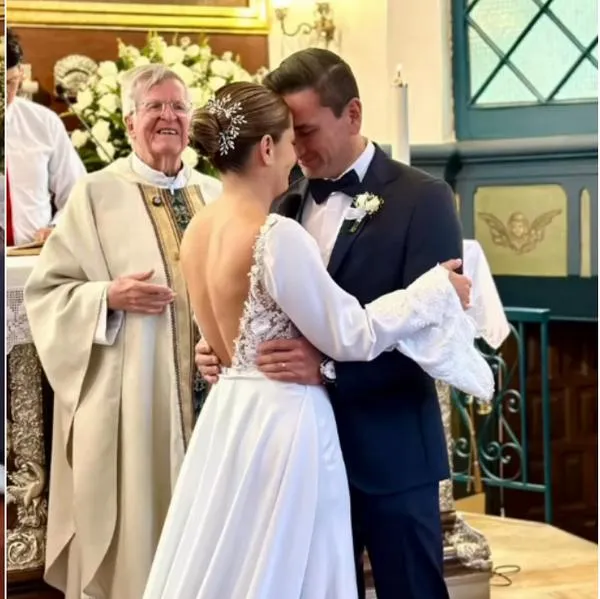 Presentadora Gina Acuña, ex RCN, se casó: boda presidió padre de Minuto de Dios
