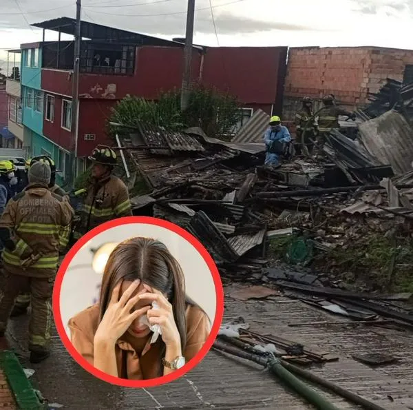 Incendio en Bogotá hoy: duro relato de una de las víctimas
