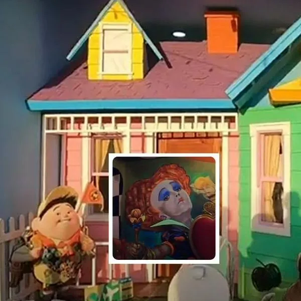 Foto de casa de Up en Santa Rosa de Cabal, en nota de cómo llegar a Santa Rosa de Cabal, muy cerca a Pereira, con casa de Up y chorizo