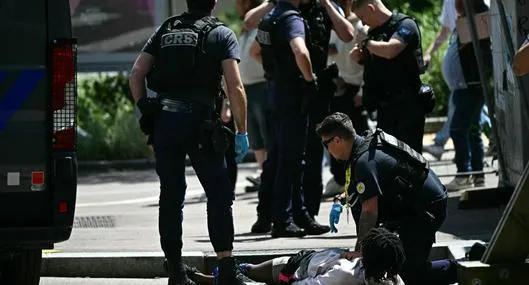 Pánico en Tour de Francia 2025: hombre apuñaló a policía en Rouen y es herido