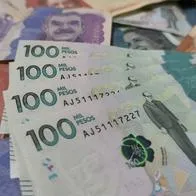 Billetes de Colombia, en nota sobre que aumentará subsidio a varias familias de Bogotá