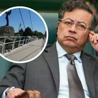 Gustavo Petro compartió una noticia falsa sobre la inauguración de un puente en La Guajira, pero en realidad era obra en Estados Unidos.