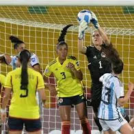 Jugadoras de la Selección Colombia y de Argentina, en nota sobre dónde ver los partidos de la Copa América Femenina 2025