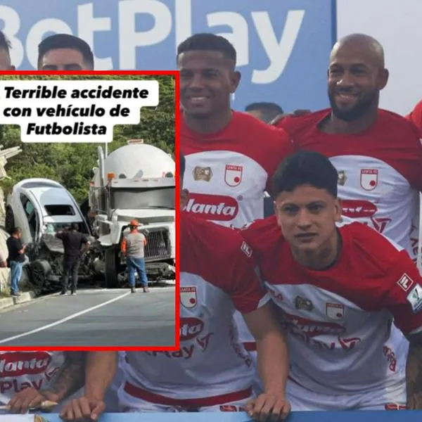 Murió mejor amigo de Edwar López, de Santa Fe, en accidente en Antioquia: video
