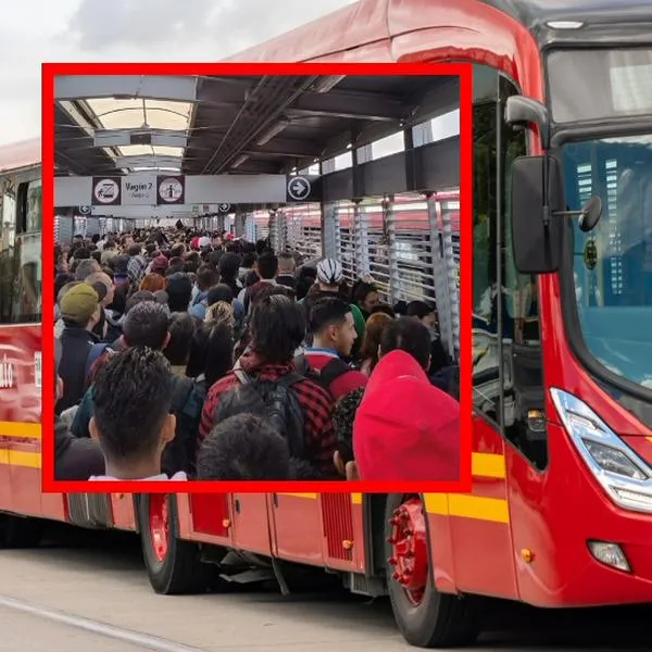 Caos en Transmilenio por bloqueos de manifestantes diez estaciones, cerradas