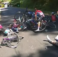 Caída de Santiago Buitrago en el Tour de Francia hoy: detalles y qué le pasó