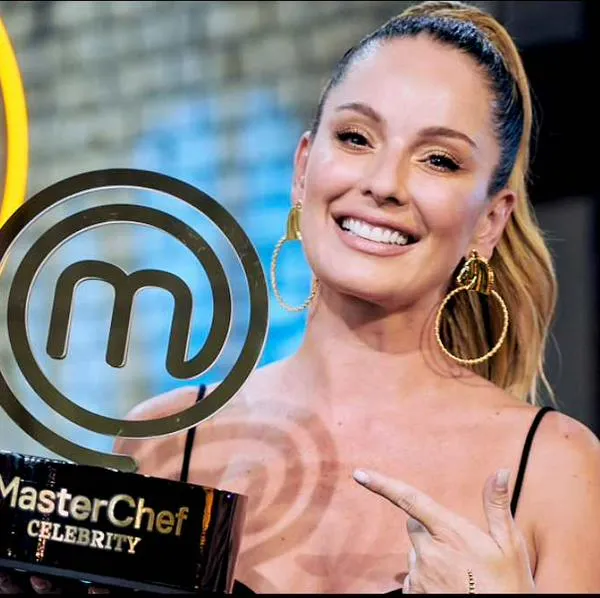 Claudia Bahamón publica foto en set de Masterchef con mensaje para mamá