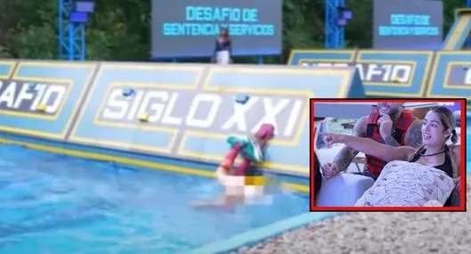 Andrey se quedó sin calzones en el 'Box' azul del 'Desafío' 