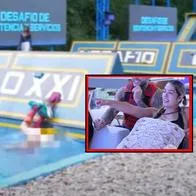 Andrey se quedó sin calzones en el 'Box' azul del 'Desafío' 