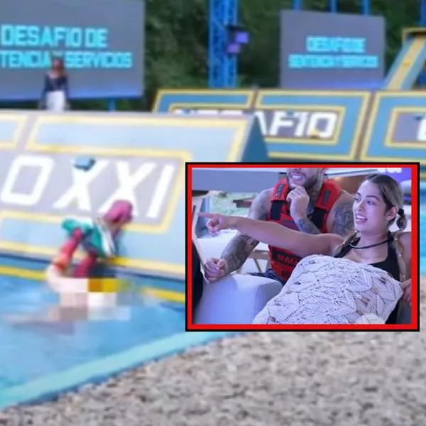 Andrey se quedó sin calzones en el 'Box' azul del 'Desafío' 