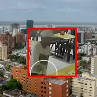 Sale a la luz video del taque a cajera de un restaurante en Barranquilla
