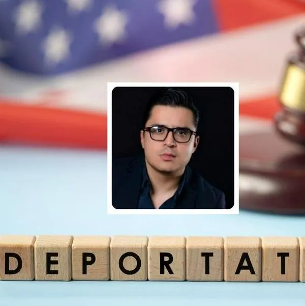 Fotos de deportación en Estados Unidos y Beto Coral, en nota de que petrista en Estados Unidos Beto Coral destapó solicitud de deportación en contra
