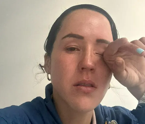 Érika Zapata publicó foto llorando y dejó mensaje sobre su relación amorosa