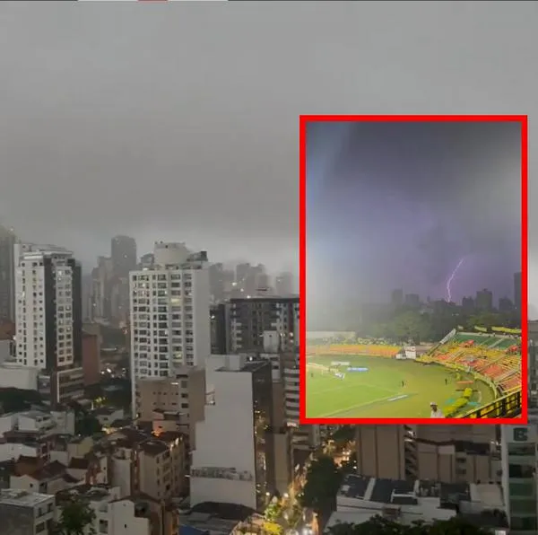 Tormenta eléctrica en Bucaramanga hoy: imágenes de película y caos en la ciudad