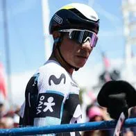 Foto de Nairo Quintana, en nota de que Nairo Quintana descartó retiro en 2026 al hablar del Tour de Francia en Caracol