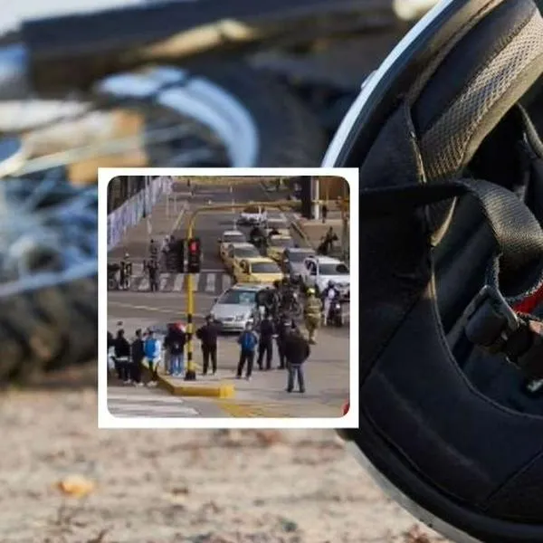 Fotos sobre accidente en Bogotá, en nota de accidente en Bogotá dejó motociclista muerto e imágenes son impactantes en video