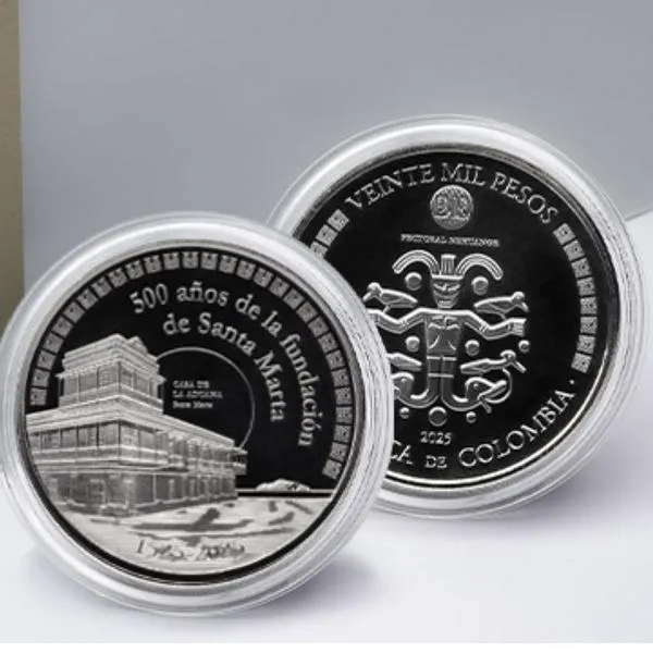 Cuál es el valor nominal de nueva moneda de 20.000 pesos en Colombia: cuesta más
