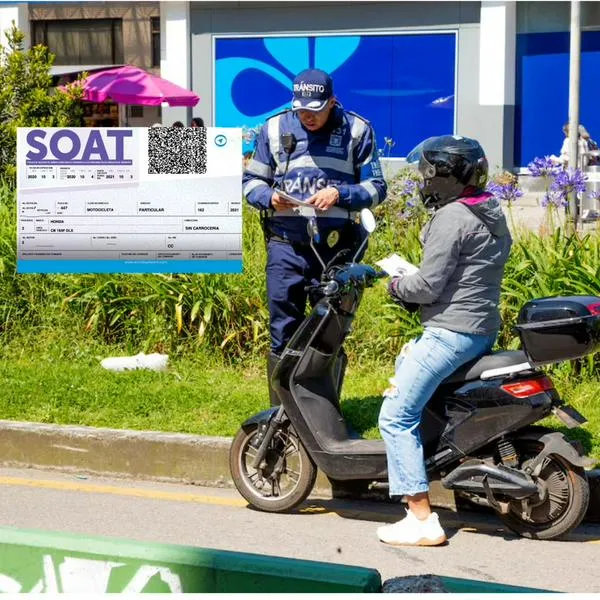 ¿Cuánto vale el SOAT para moto eléctrica en Colombia 2025? Multa por no tenerla