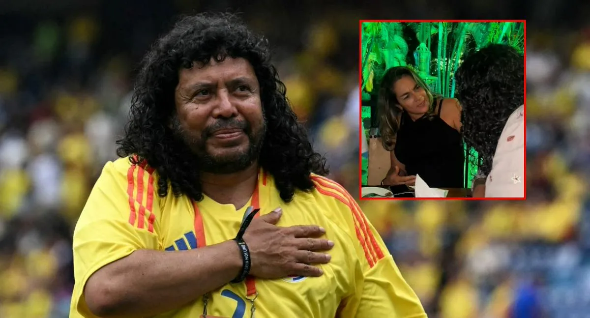 Video de René Higuita y Marino Hinestroza besándose con IA; reacción esposa