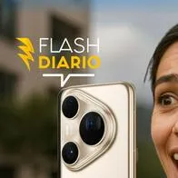 Zoom doble dorado — Huawei Pura 80 Ultra