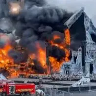 Incendio Tomorrowland 2025: videos en escenario principal en Bélgica