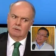 Fotos de Iván Mejía y de Gustavo Petro, en nota de que Iván Mejía trató de mediocre camaleón a Félix de Bedout tras alocución de Petro