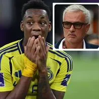 Fotos de Jhon Jáder Durán y José Mourinho, en nota de Jhon Jáder Durán llegó a Fenerbahce y revelan reacción de José Mourinho en fotos