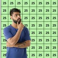 ¿Qué es un reto visual? Encuentre el número 22 entre los 25 en solo 5 segundos 