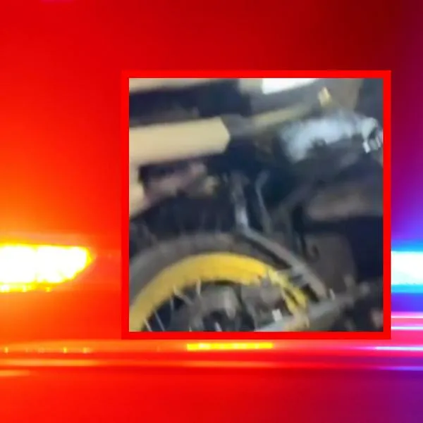 Video muestra impresionante choque múltiple frente al Portal 80 de Bogotá
