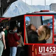 [Video] "Suélteme, loca": dos mujeres protagonizaron fuerte pelea por silla en Transmilenio