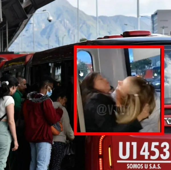  Transmilenio, dos mujeres protagonizaron dura pelea por una silla