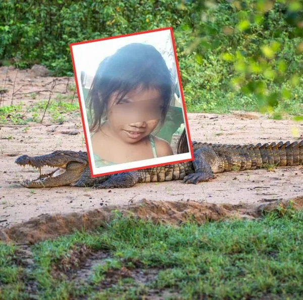 Joselinne García, menor de 9 años que fue hallada dentro de un cocodrilo en Guatemala