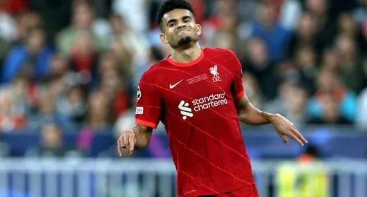 Foto de Luis Díaz, en nota de Luis Díaz vive alarma con Liverpool por negociación que plantea nuevo escenario