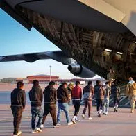 118 ciudadanos colombianos retornaron a Colombia en un vuelo de deportados procedente de Alexandria, Luisiana (Estados Unidos).