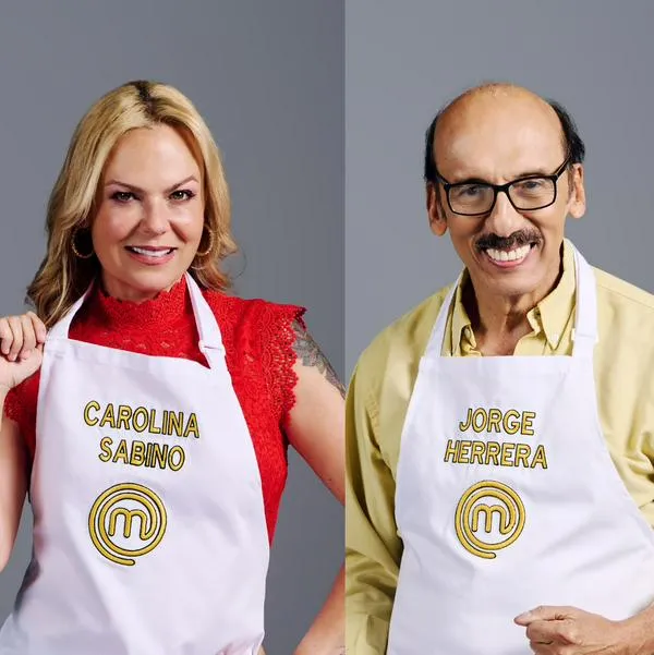 Carolina Sabino y Jorge Herrera, de 'Masterchef', fueron esposos en telenovela
