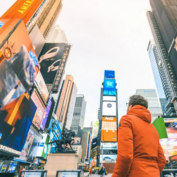 Turista en Estados Unidos