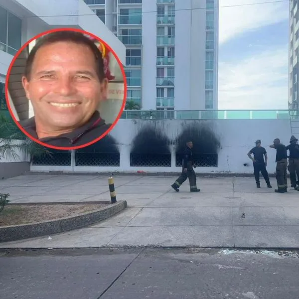Wilson Mandón, hombre que murió al caer de edificio cuando huía de un incendio