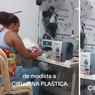 Video viral: modista y clienta se agarraron por cómo quedó el arreglo de vestido