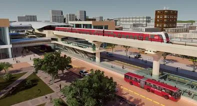 Ilustración del metro de Bogotá, en nota sobre cuáles serían las tres nuevas estaciones