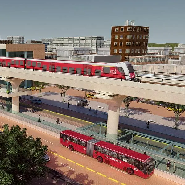 Ilustración del metro de Bogotá, en nota sobre cuáles serían las tres nuevas estaciones