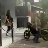 Alcalde de El Dorado, Meta, grabado por su hija cuando estaba con la amante