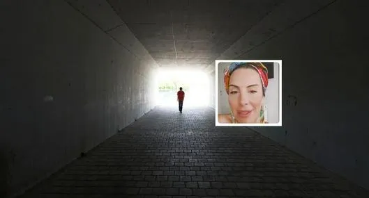 Foto de túnel y Nicole Meeuws, en nota de qué se ve al morir, según mujer que falleció por 2 minutos y revivió; revelador