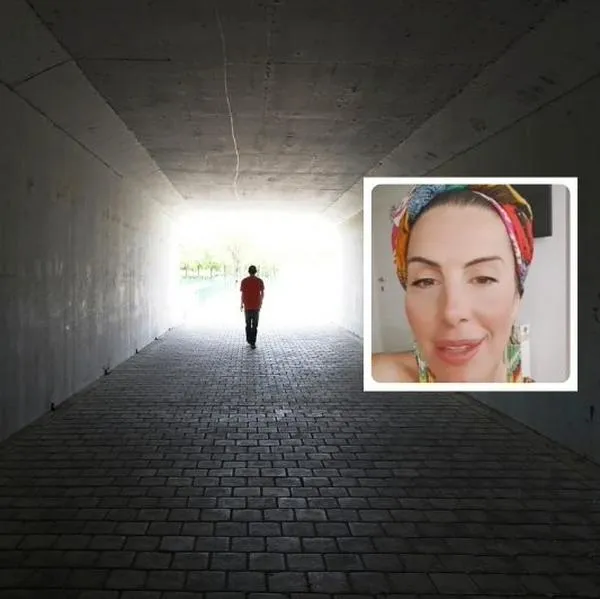 Foto de túnel y Nicole Meeuws, en nota de qué se ve al morir, según mujer que falleció por 2 minutos y revivió; revelador