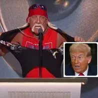 Fotos de Hulk Hogan y Donald Trump, en nota de de qué murió Hulk Hogan, ícono de WWE que apoyó a Donald Trump en Estados Unidos