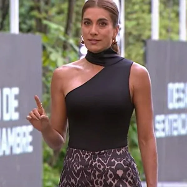 Andrea Serna, presentadora del 'Desafío'