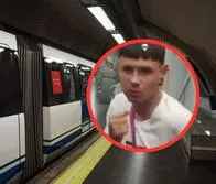 Pelea de hinchas de Cali y América en el metro de Madrid: video de cómo fue