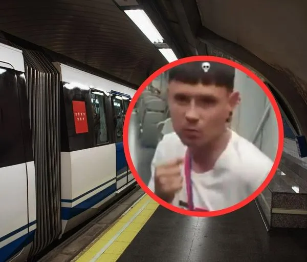 Pelea de hinchas de Cali y América en el metro de Madrid: video de cómo fue