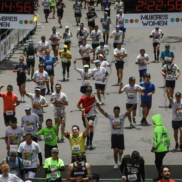 Foto de Media Maratón de Bogotá, en nota de cuál es el tramo más duro de Media Maratón de Bogotá 2025, clave para el running