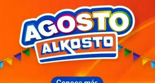 Alkosto adelantó agosto con su conocida temporada de descuentos en Colombia: dio fecha de inicio y promociones que tendrá. 